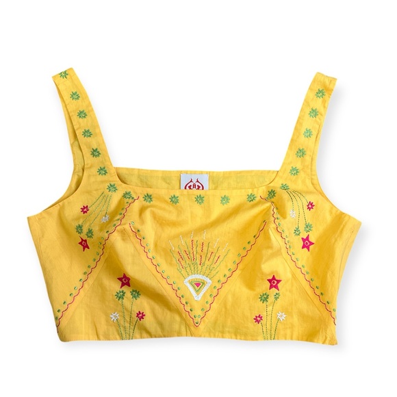 Le Sirenuse Positano Cinderella Stromboli Top Size 42 Medium M NWOT - Picture 9 of 15